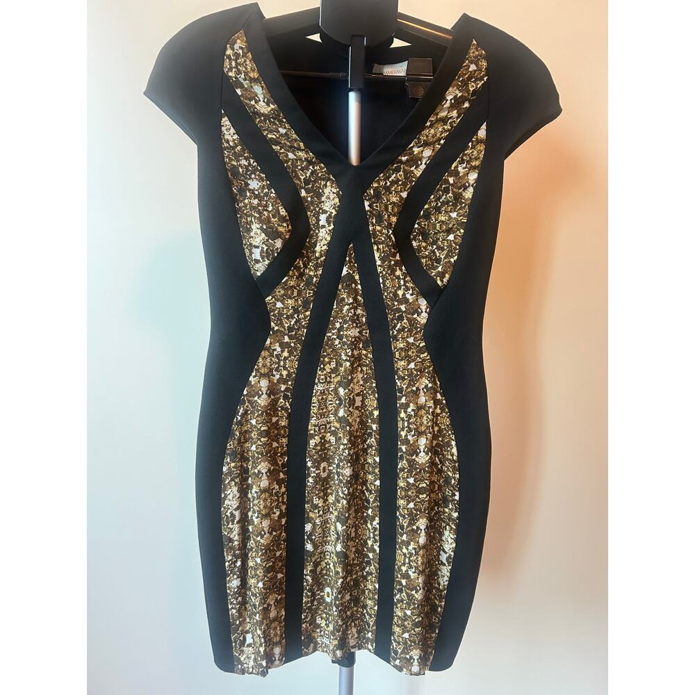 Archival Zimmermann Jewel Print Silk Contour Dress Size S